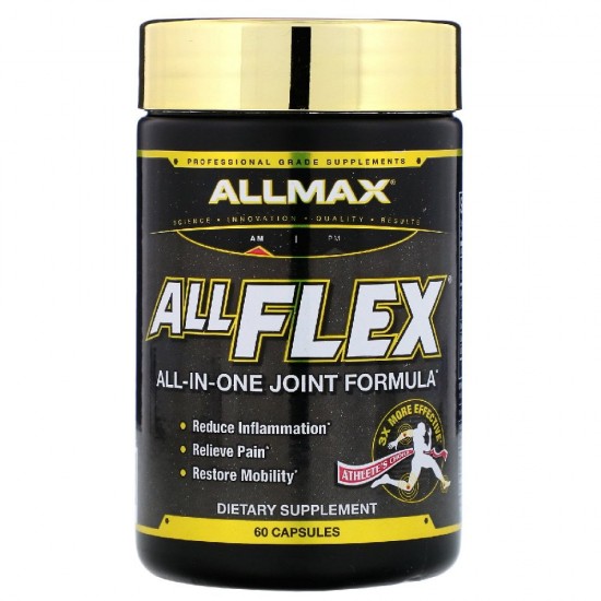 Allmax nutrition ALLFLEX RAPID JOINT RECOVERY 60 капсули на супер цена