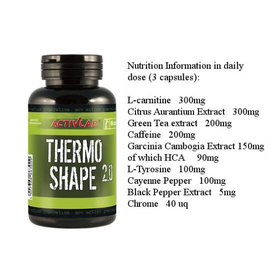 ActivLab THERMO SHAPE HYDRO OFF - 60caps на супер цена