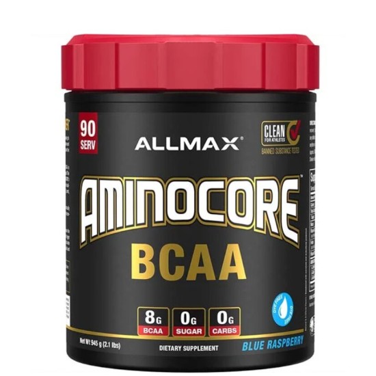 ALLMAX AminoCore BCAA - Blue raspberry 945 гр на супер цена