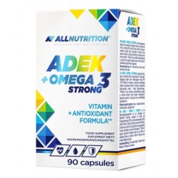 ALLNUTRITION ADEK + Omega 3 Strong / 90 капсули