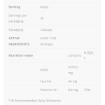 Allnutrition AAKG 1100 XtraCaps 120 капсули на супер цена