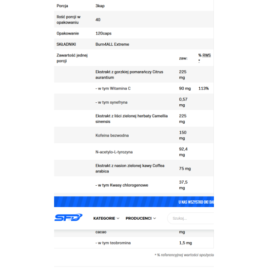 Allnutrition Burn4All Extreme 120 капсули на супер цена