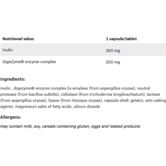 Allnutrition Digestive Enzymes 100 капсули на супер цена