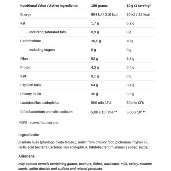 Allnutrition Biotic Fibers Pro 200 гр на супер цена