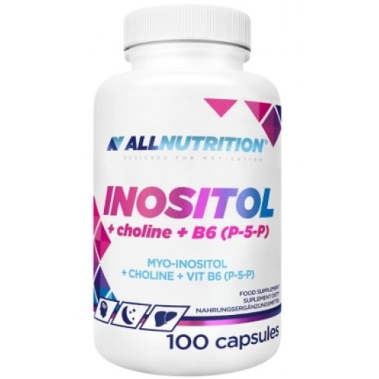 AllNutrition Inositol + Choline + B6 (P-5-P) 100 капсули на супер цена