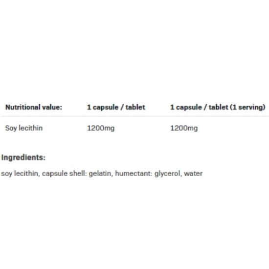 Allnutrition Lecithin 90 капсули на супер цена
