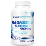 Allnutrition Magnesium 5 Forms + B6 100 капсули на супер цена