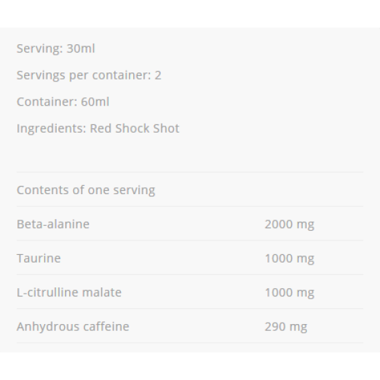 Allnutrition Red Shock 12х80 мл на супер цена
