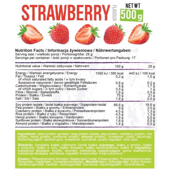 Allnutrition Vegan Protein 500 гр на супер цена