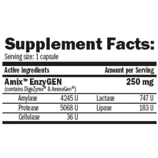 Amix Nutrition EnzyGen / 90 Caps. на супер цена