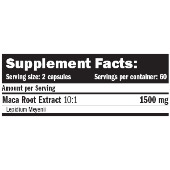 Amix Nutrition Peruvian Maca 750 мг / 120 капсули на супер цена