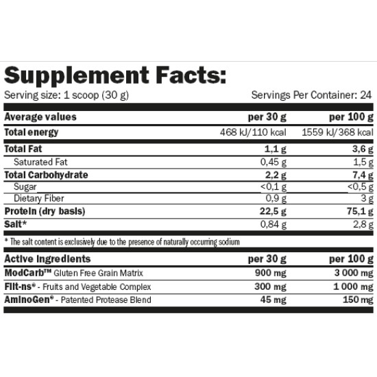 Amix Nutrition VEGEfiit PROTEIN 2000 g на супер цена