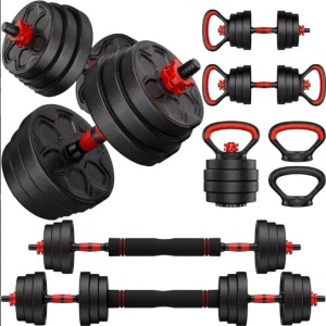 Armageddon Sports Комплект дъмбели с лост и пудовка 30 кг
