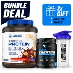 PROMO STACK Essential Protein + Creatine Monohydrate + Shaker  на супер цена