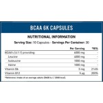Applied Nutrition BCAA 6K - BCAA 300 капсули на супер цена