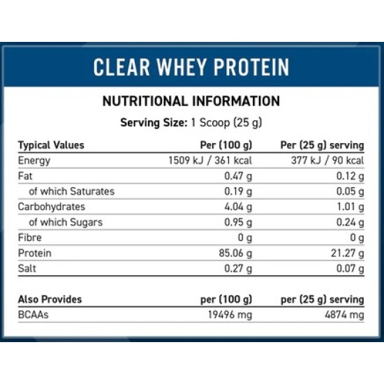 Applied Nutrition Clear Whey Protein 875 гр на супер цена