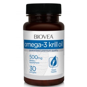 Biovea Omega-3 Krill Oil 30 гел капсули