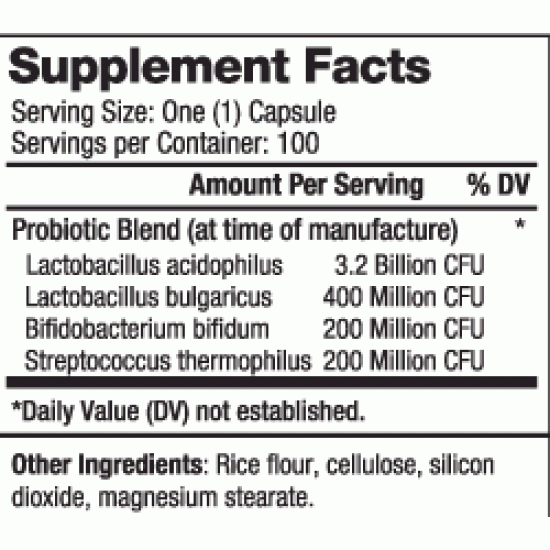 Biovea  Probiotic Complex - Пробиотик - 100 caps на супер цена