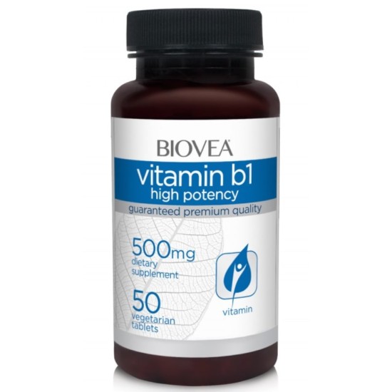 Biovea Vitamin B1 - High Potency 50 таблетки на супер цена