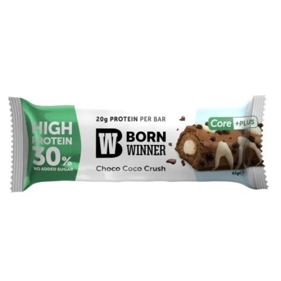 Born Winner CORE Plus Protein 30% Bar Choco Coco Crush 12x65 гр на супер цена