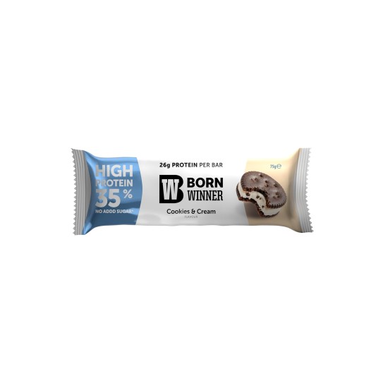 BORN WINNER Gain High Protein 35 % Cookies % Cream 75 гр  на супер цена