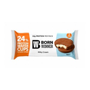 Born Winner Protein Cups Wafer with Milky Cream 15x50 гр