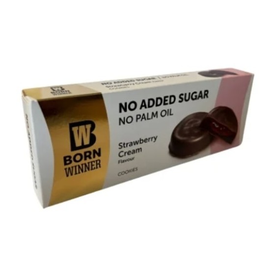 BORN WINNER Cookies Strawberry Cream 100 гр на супер цена