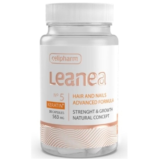 Celipharm Leanea No 5 Keratin+ 563 мг / 30 капсули на супер цена