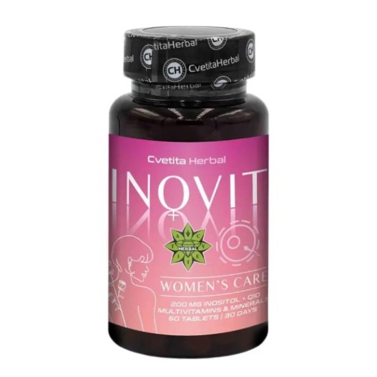 Cvetita Herbal Inovit 365 – Иновит 365 – Мултивитамини и Минерали за жени с Koензим Q10 – 60 таблетки на супер цена