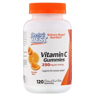 Doctor's Best Vitamin C | Chewable Gummies 120 желирани бонбони