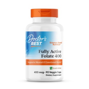Doctor's Best Folate (Метил Фолат) 400 мкг / 90 капсули