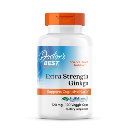 Doctor's Best Extra Strength Ginkgo 120 мг / 120 капсули на супер цена
