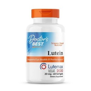Doctor's Best Lutein 20 мг / 60 гел капсули
