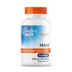 Doctor's Best MSM 1500мг - 120 таблетки на супер цена