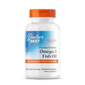 Doctor's Best Omega 3 Fish Oil 1000 мг / 120 гел капсули