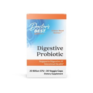 Doctor's Best Digestive Probiotic 20 Billion / 30 капсули