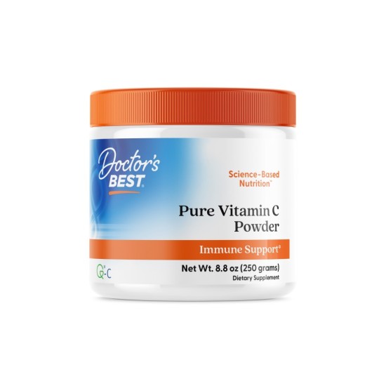 Doctor's Best Pure Vitamin C Powder | Q®-C 250 гр на супер цена