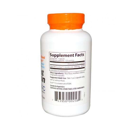 Doctor's Best Vitamin C 500 мг / 120 капсули на супер цена