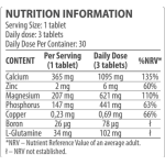 Dorian Yates Nutrition Ca Mg Zn | Calcium + Magnesium + Zinc Formula - 90 Tabs на супер цена