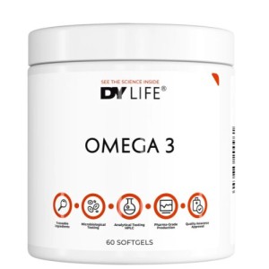 Dorian Yates Nutrition DY Life Omega 3 500 мг | with 10% EPA & 50% DHA 60 гел капсули