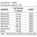 Dorian Yates Nutrition Vitamin B Complex - 100 tabs на супер цена