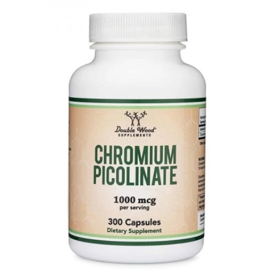 Double Wood Chromium Picolinate 1000 мкг / 300 капсули на супер цена