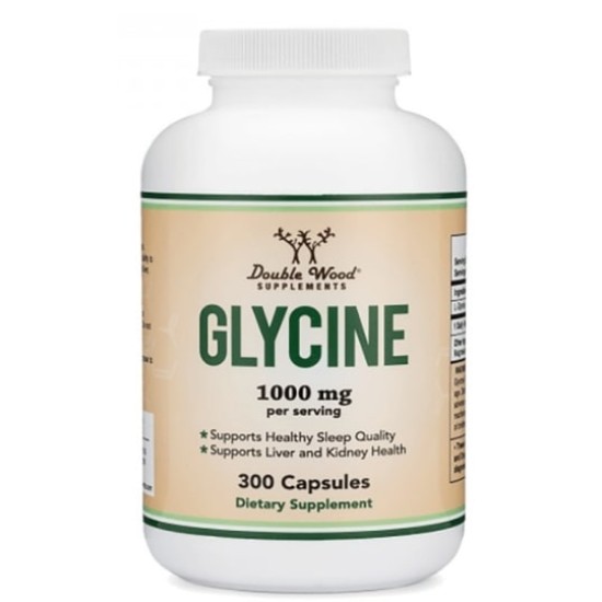 Double Wood Glycine 500 мг / 300 капсули на супер цена