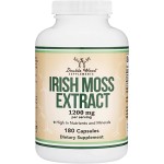 Double Wood Irish Sea Moss Extract 1200 мг / 180 капсули на супер цена