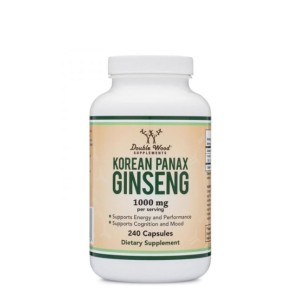 Double Wood Korean Panax Ginseng Корейски женшен 240 капсули