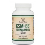 Double Wood KSM-66 Ashwagandha 600 мг / 120 капсули на супер цена