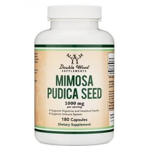 Double Wood Mimosa Pudica Seed 500 мг / 180 капсули