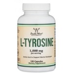 Double Wood L-Tyrosine 500 мг / 120 капсули на супер цена