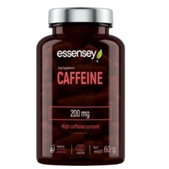 ESSENSEY Caffeine 200 мг / 120 капсули на супер цена