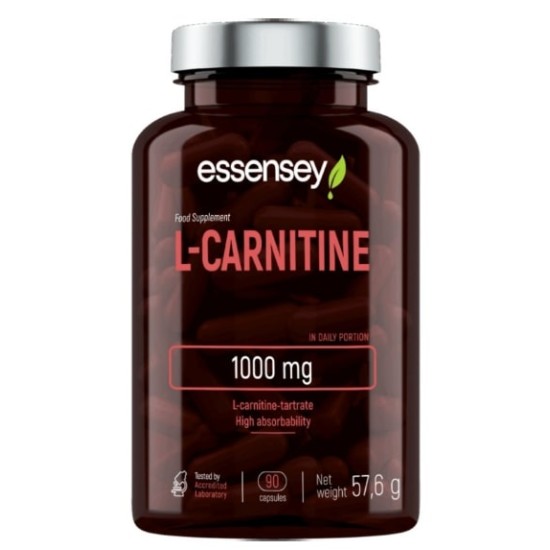 ESSENSEY L-Carnitine 500 мг / 90 капсули на супер цена